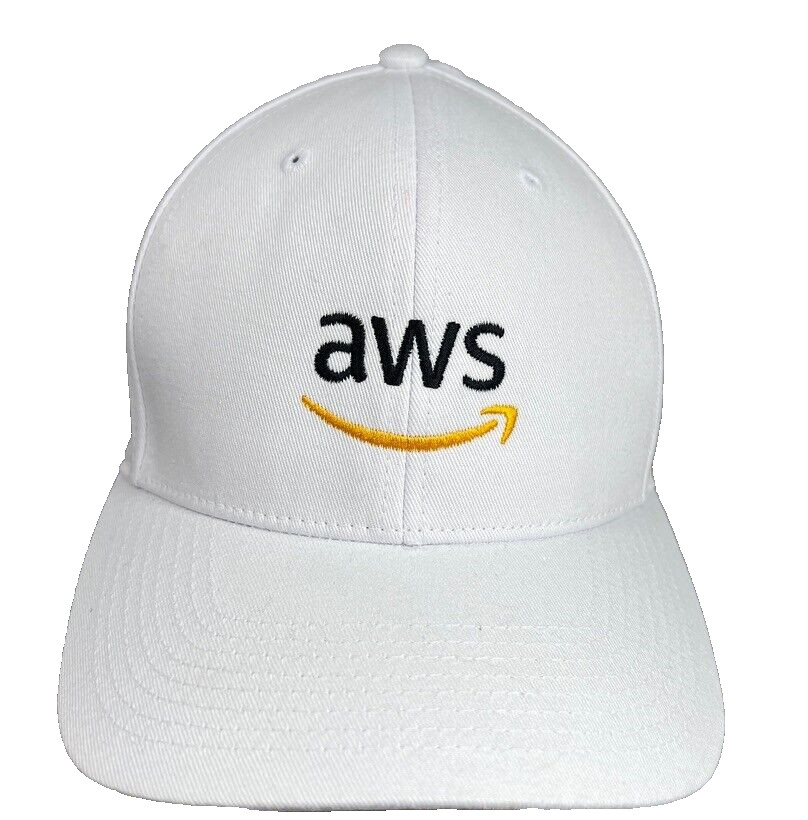 Amazon Web Service Baseball Hat Cap Adjustable Wh… - image 1