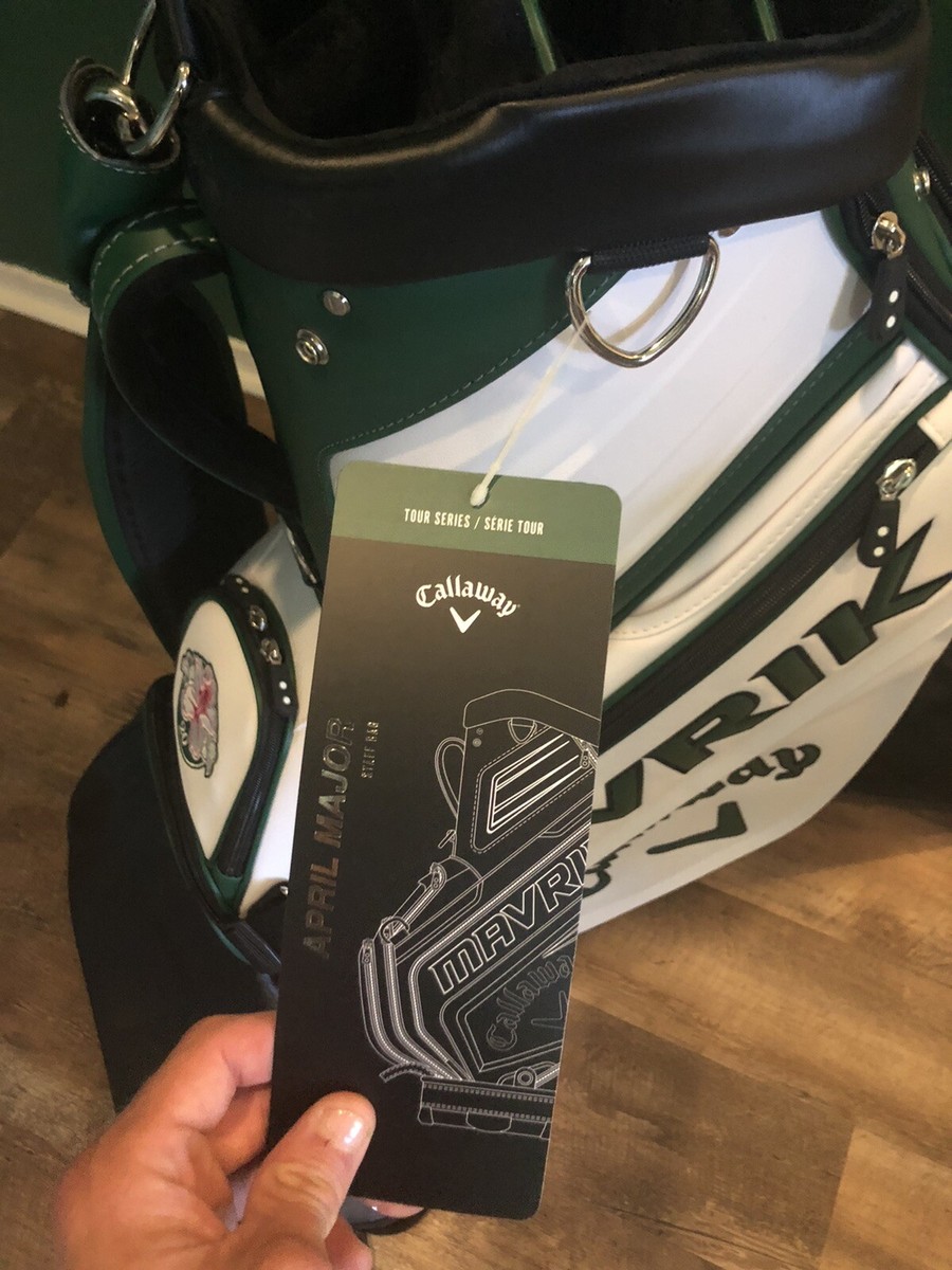 Callaway Mavrik Tour Staff Golf Bag Limited Edition - Green