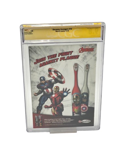 Uncanny Avengers #14 CGC 9.8 Signed Ryan Stegman (Marvel Comics November 2016) - Picture 2 of 3