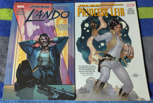 Star Wars Marvel Comics Lot (Lando & Princess Leia)