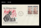 Medicine,William Osler,Hospital,Health,Canada 1969 FDC,Cover,Physician Educator