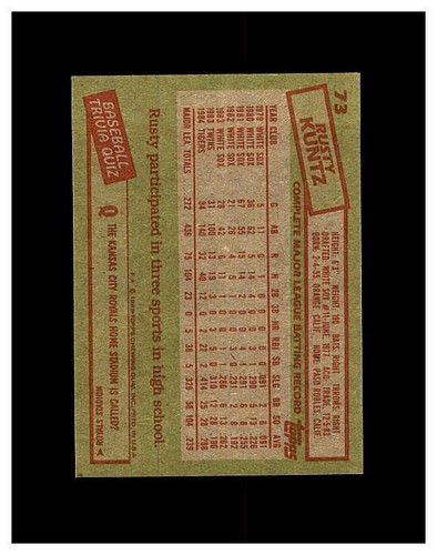 1985 TOPPS BASEBALL YOU PICK #1-199 SEE SCANS OF EVERY CARD SET BREAK NEW LIST - Picture 147 of 397