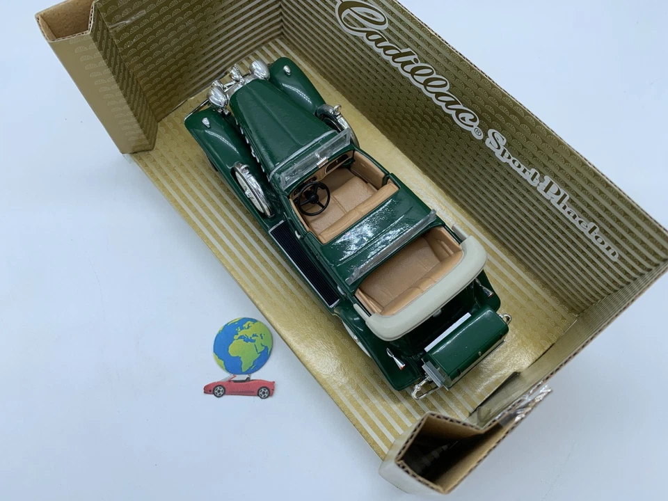 Anson Cadillac Sport Phaeton 1932, automodello scala 1:28 - 1:32, vintage (2526) - Immagine 2 di 4