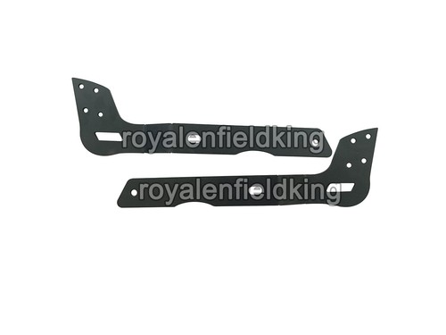 Compatible Avec Royal Enfield Classic 650 "Dossier Arrière Noir Avec Coussin" - Picture 6 of 9