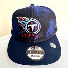 New Era Tennessee Titans Mens Hat NFL Crucial Catch SnapBack Cap Adjustable Gift
