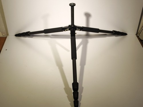 TREPPIEDI PROFESSIONALE HQ-TRIPOD80 IN FIBRA DI CARBONIO VIDEO CAMERA TRIPOD - Foto 7 di 18