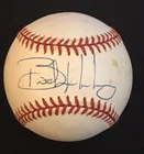 BUTCH HUSKEY AUTHENTIC SIGNED AUTOGRAPHED OFFICIAL MLB BASEBALL NY METS