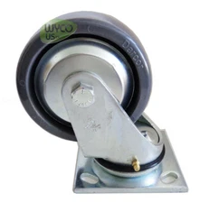 (1) HD SWIVEL CASTER 5X2 FOR TENNANT T16 RIDER SCRUBBER, 6100, 6200 SWEEPERS