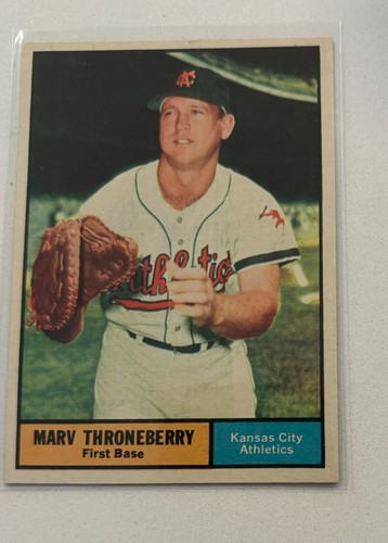 1961 Topps Marv Throneberry #57