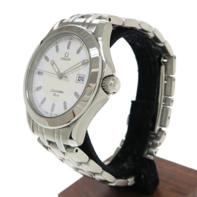 OMEGA Seamaster 120M 36mm 2511.21 Date Quartz White Dial SS