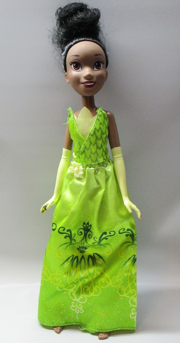Disney Princess Barbie Doll Tiana Princess and the Frog No Shoes