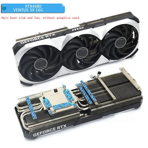 For MSI RTX4060Ti 4070 4070Ti 4080S 4090 Cooler w/ Fan For MSI - Afbeelding 20 van 26