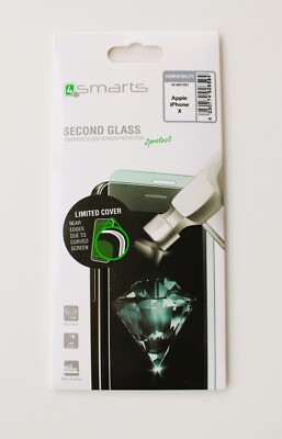 4 Smarts Tempered Glass Screen Protector für Iphone X