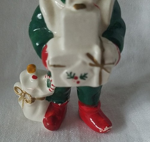 3 Vintage 1950's Lefton Santa's Elf Pixies Helpers Japan In Original Box - Picture 17 of 24