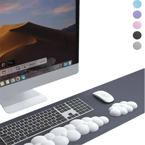 Anti-slip Keyboard Pad PU Wrist Support Soft Wrist Rest  Keyboard