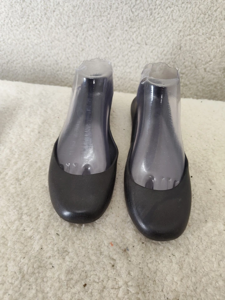 Zapatos de ballet Okabashi para mujer planos 7 negros sin cordones resistentes al agua cómodos Foto 2 de 4