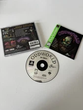 Oddworld Abe's Oddysee PS1 PlayStation 1 - With Manual