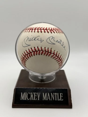 Mickey Mantle Signed Baseball No COA