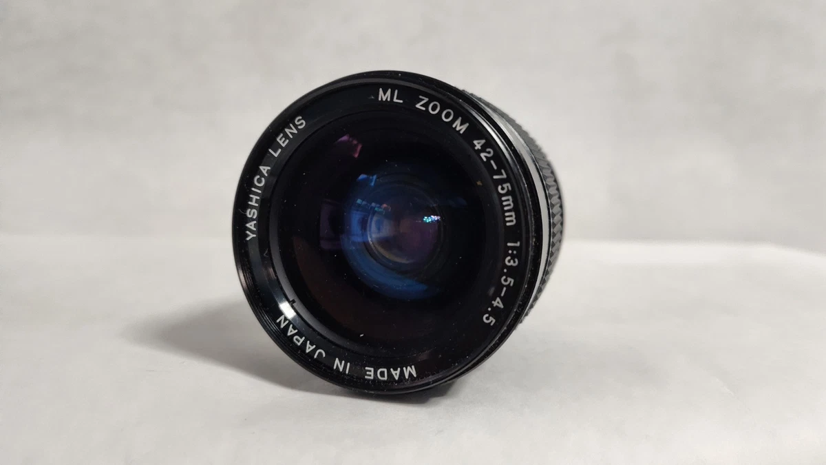 CONTAX RTS 一眼レフカメラ Yashica ML 42-75mm 一眼レフレンズ：ヤシカ ML42～75mmF3．5～4．5