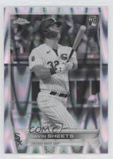 2022 Topps Chrome Sonic Black & White RayWave Refractor Gavin Sheets #146 07b3