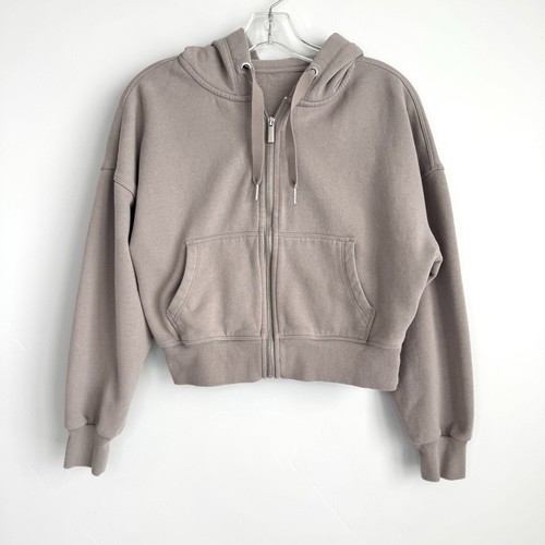 Calvin Klein Performance Cropped Zip Hoodie Size S / M
