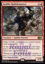 Goblin Rabblemaster 1x FOIL MTG M15 Core Set Rare MINT red