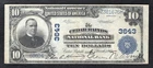 1902 $10 THE CEDAR RAPIDS NATIONAL BANK OF IOWA NATIONAL CURRENCY CH. #3643