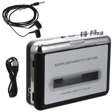  Portable Cassette Tape Transverter Usb Cassette Tape Converter Mp3 High