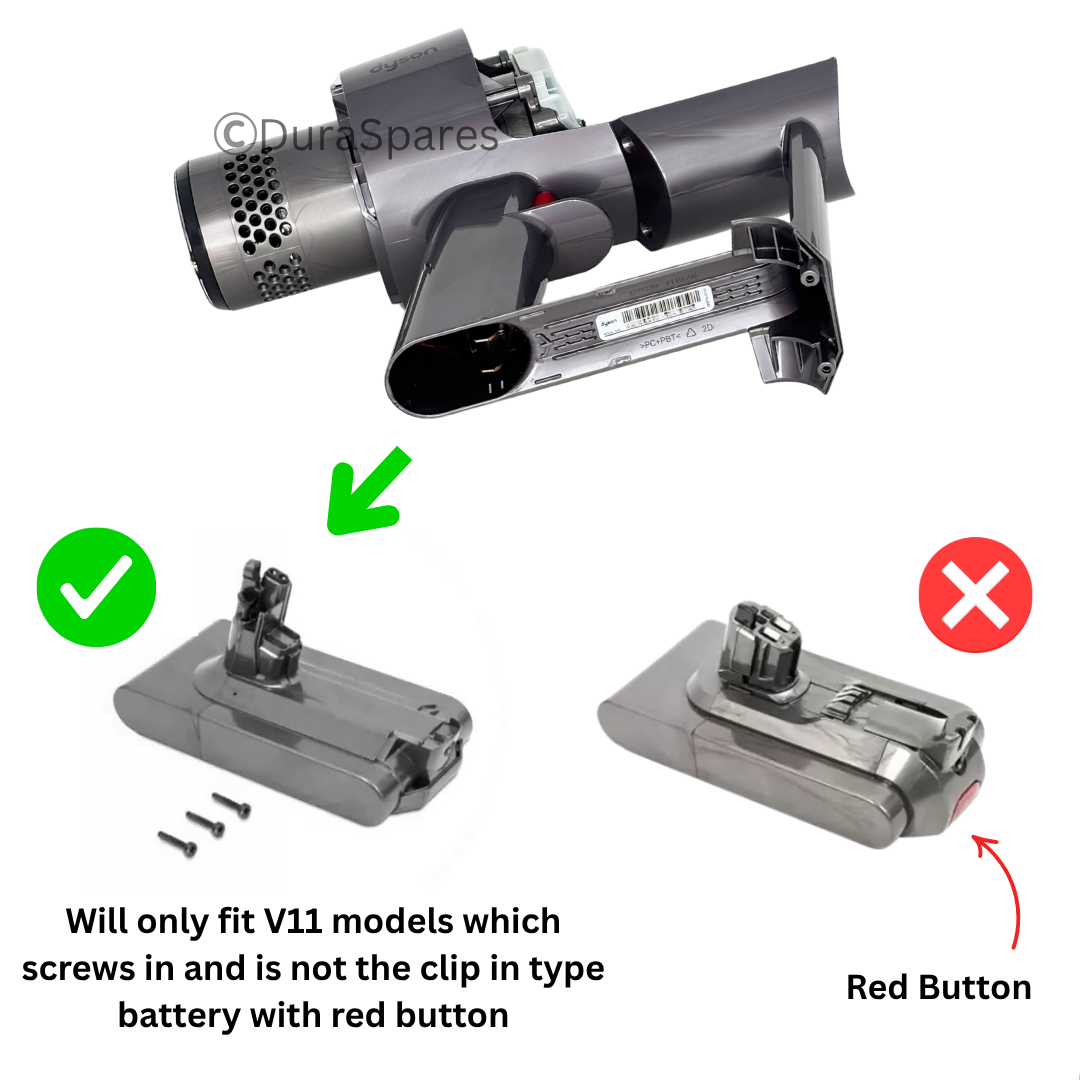 Genuine Dyson V11 Battery SV14 Power Pack Screw in Type Animal Absolute Cordless