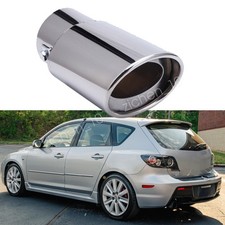 38-54mm Stainlesssteel Rear Exhaust Pipe Tail Muffler For 2007 Mazdaspeed3 Sport