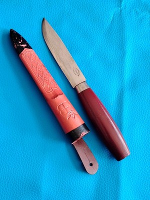 Antikes Messer K.J. Eriksson Mora  Schwedische Jäger Messer Vintage Knife 