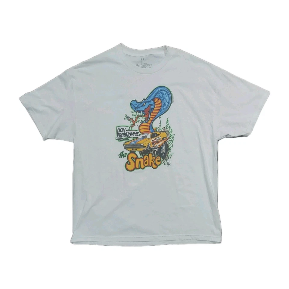 Camisa Carreras de Coches NHRA DON LA SERPIENTE PRUDHOMME SERPIENTE Cobra Estilo Vintage 2X Foto 2 de 3