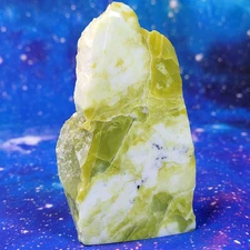 Washington Healerite Noble Serpentine 4" Polished Freeform 11oz (315g) Healing