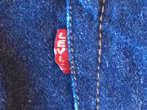 VINTAGE LEVIS BIG E JEANS 30 31 VERY NICE - Picture 6 of 11