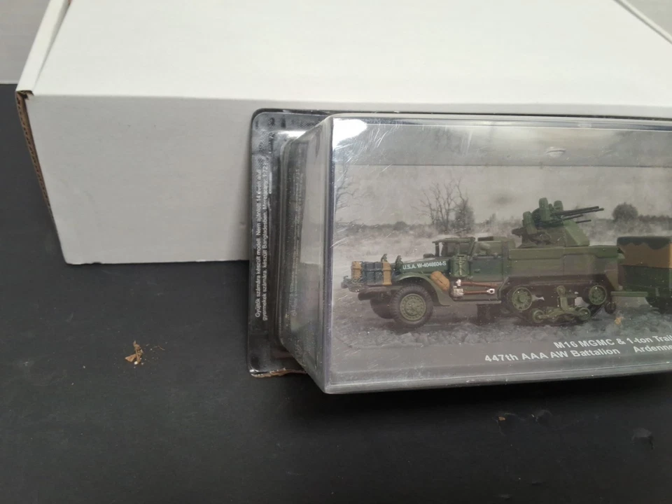 DE AGOSTINI  1/72 M16 MGMC & 1-ton trailer  ARDENNES 1945 MILITAIRE New - Image 4 of 4