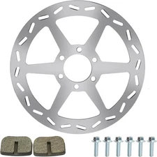 YOXUFA 180mm Mini Bike Disc Brake Rotor with Pads Replacement for Baja... 