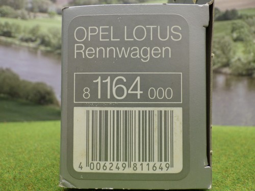 Gama 1164 1:43 auto da corsa Opel Lotus in confezione originale (OE) H0324 - Foto 4 di 5