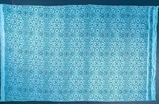 Fortuny Moresco Turkish blue & navy- 1 Yard (57x35 inches) #5711