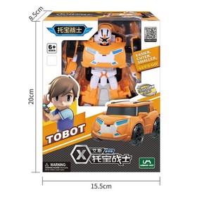 Cartoon Brothers Anime Tobot Transformation Car Airplane Fire Truck Toy