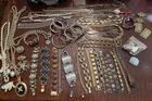50 + Pieces Of Vintage Costume Jewelry Mixed Lot All Wearable