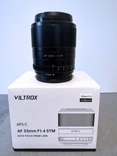 Viltrox XF 33mm F/1.4 AF Lens for Fuji X-mount, boxed and in mint condition