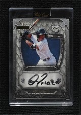 2024 MATTE Premium Chase Silver - Blue 2/2 Oswald Peraza Auto Shield 1bi0