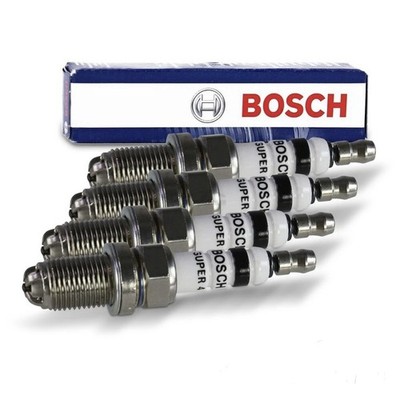 4x BOSCH ZÜNDKERZE FÜR BMW 3-ER E30 E36 E46 5-ER E34 Z3 MINI M40 M42 M43 M44