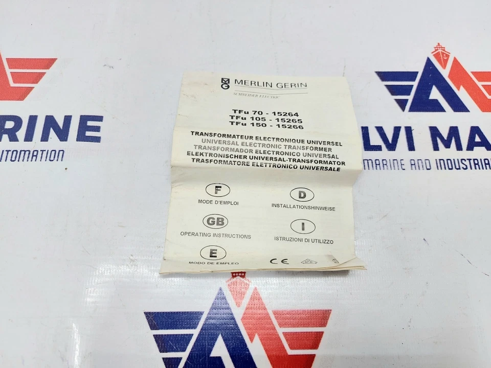 Merlin Gerin/schneider Electric tfu105 Universal Electronic Transformer tfu 105- - Image 2 of 4