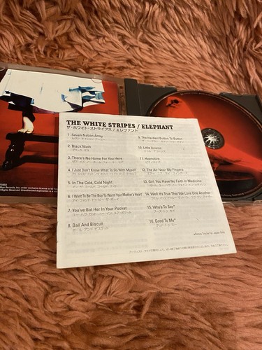 (Japan CD + Obi + Bonus tracks) The White Stripes – Elephant ('03) V2CP 150 -VG - Imagen 11 de 16