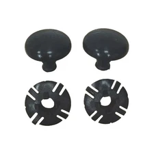 442 GTO CHEVELLE door window glass guides guide button bushing glide slide 4pc