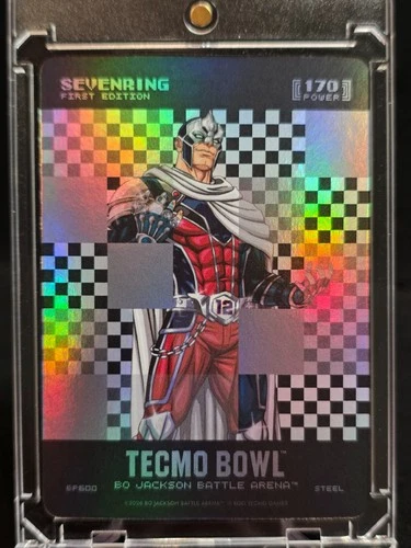 Tom Brady Bo Jackson Battle Arena Tecmo Bowl Sevenring BF600 Big PIxel Steel SP