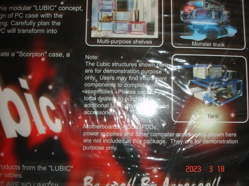 AEROCOOL LUBIC Exclusive DIY constructor PC case: limited edition:COMBO-BLUE - Picture 6 of 13