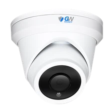 GW 6MP 3.6mm Wide Angle Lens Waterproof Microphone Turret PoE IP Security Camera