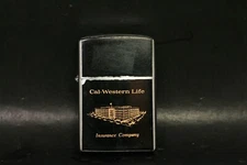 Vintage Tradeship Lighter with Cal-Western Life Insurance Company Logo
